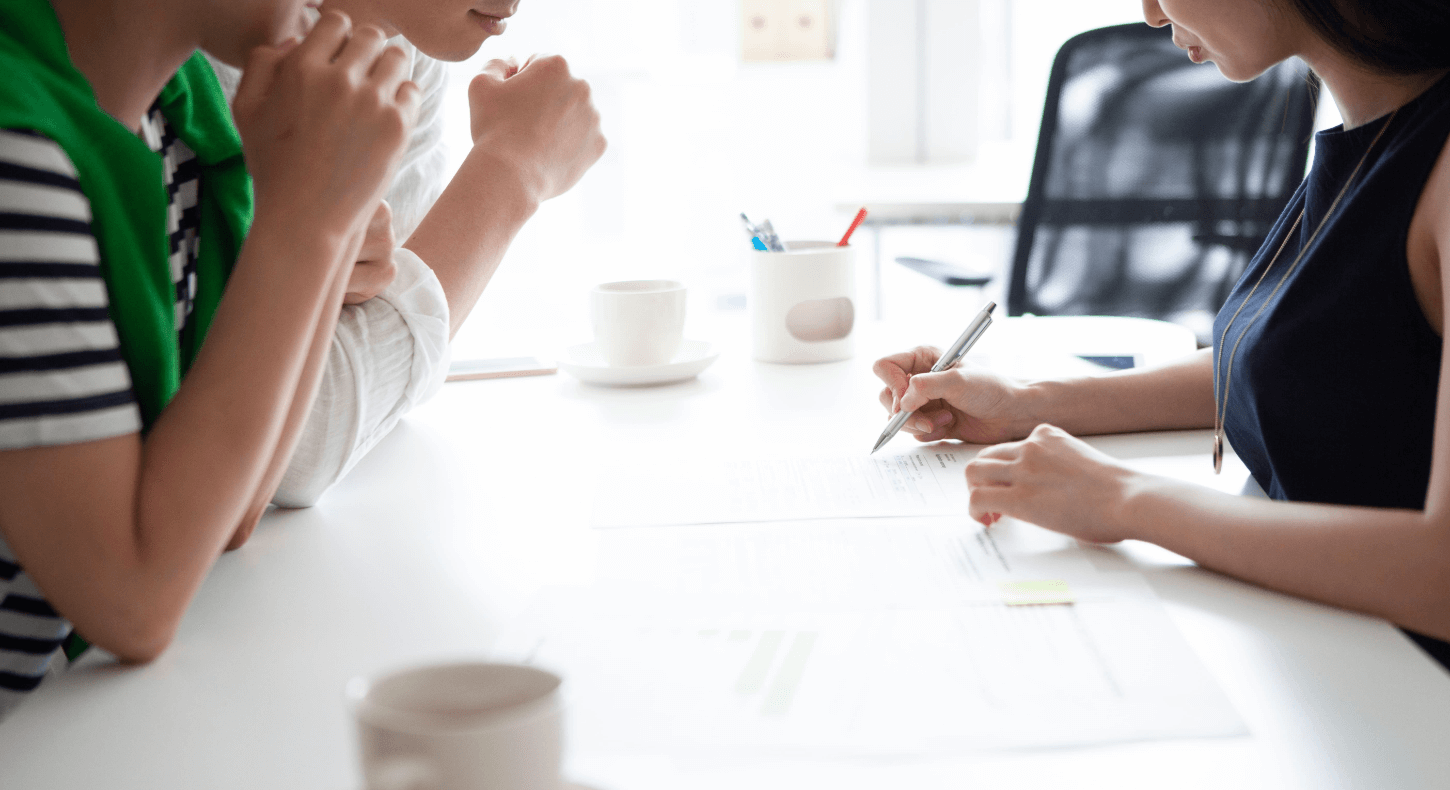 ミーティング風景の写真